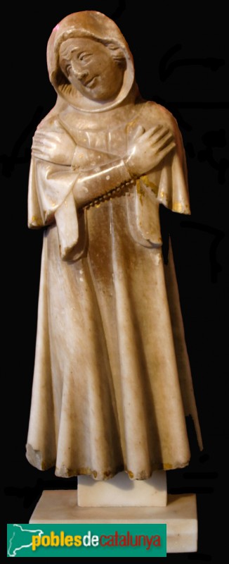 Monestir de Poblet - Sepulcres reials. Museu del Louvre, París