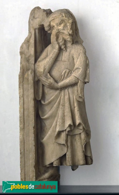 Monestir de Poblet - Sepulcres reials. Museu del Louvre, París