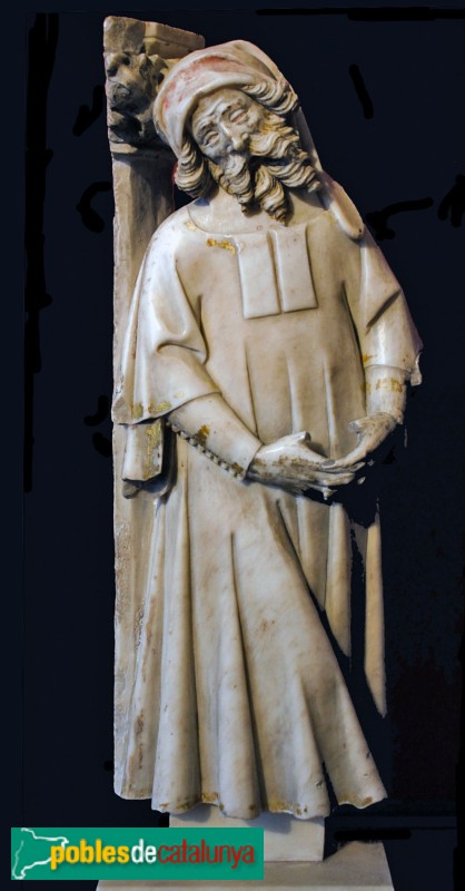 Monestir de Poblet - Sepulcres reials. Museu del Louvre, París