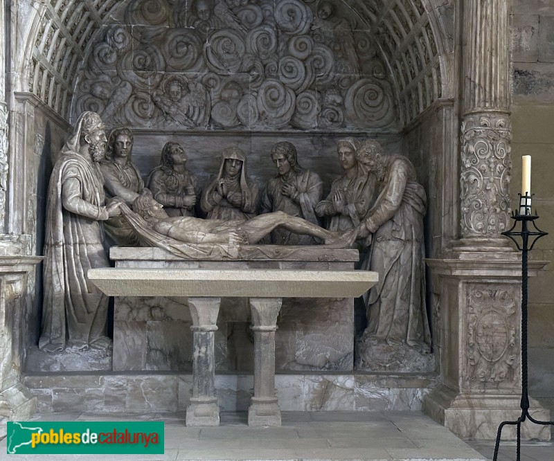 Monestir de Poblet - Retaule del Sant Sepulcre