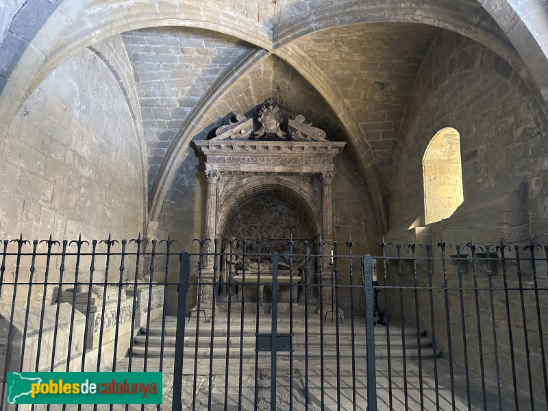 Monestir de Poblet - Retaule del Sant Sepulcre