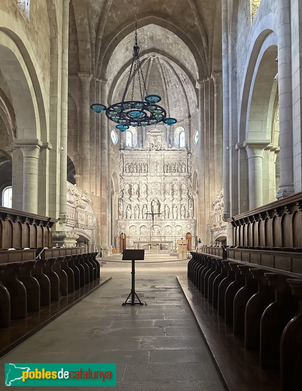 Monestir de Poblet - Església de Santa Maria