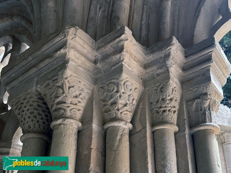 Monestir de Poblet - Capitells del claustre