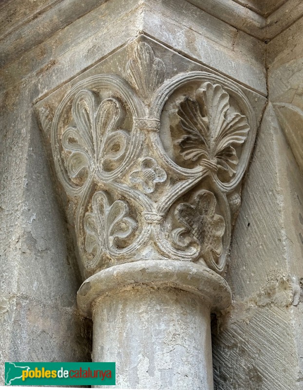 Monestir de Poblet - Capitell del claustre