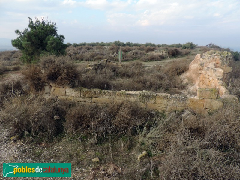 Juneda - Restes del castell de Vinferri