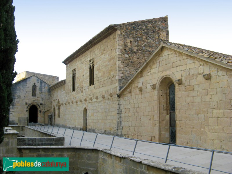 Monestir de Poblet - Claustre. Sala de l'Abat Mengucho