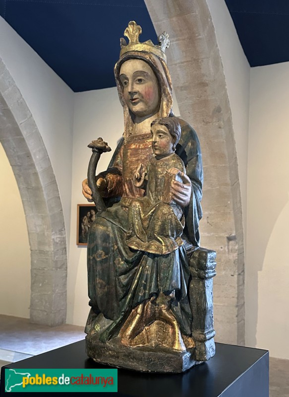 Monestir de Poblet - Museu. Marededeu del segle XIII