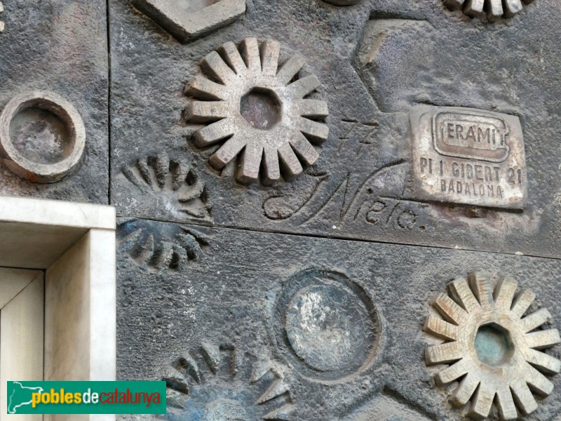 Sant Vicenç dels Horts - Mural de l'Estació de Servei