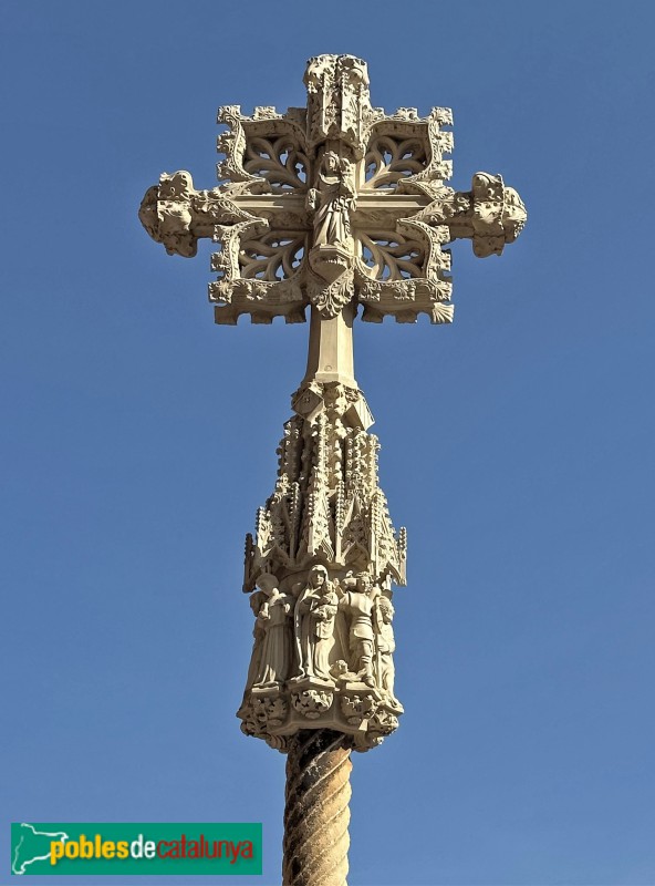 Montblanc - Creu de Santa Maria (reproducció)