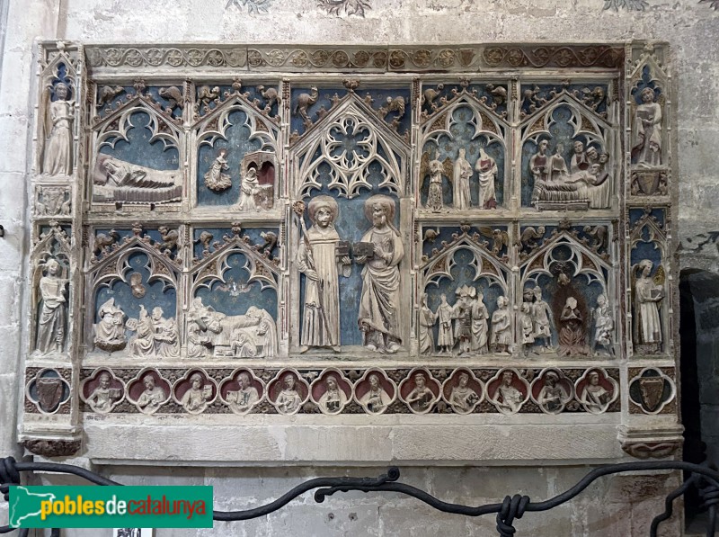 Montblanc - Retaule de Sant Bernat i Sant Bernabé