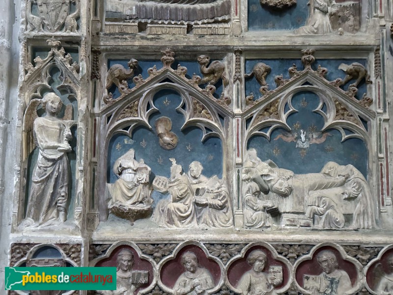 Montblanc - Retaule de Sant Bernat i Sant Bernabé