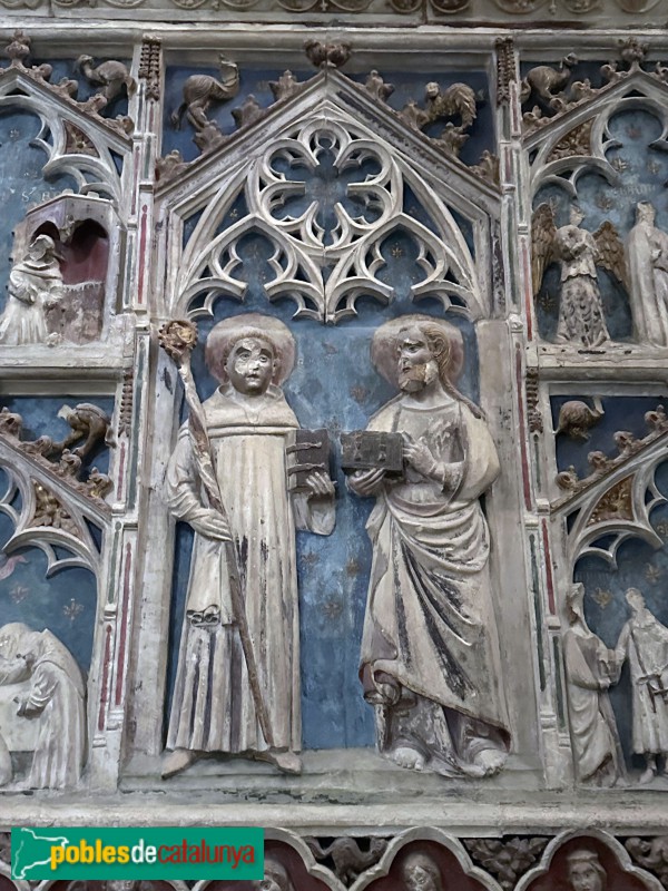 Montblanc - Retaule de Sant Bernat i Sant Bernabé