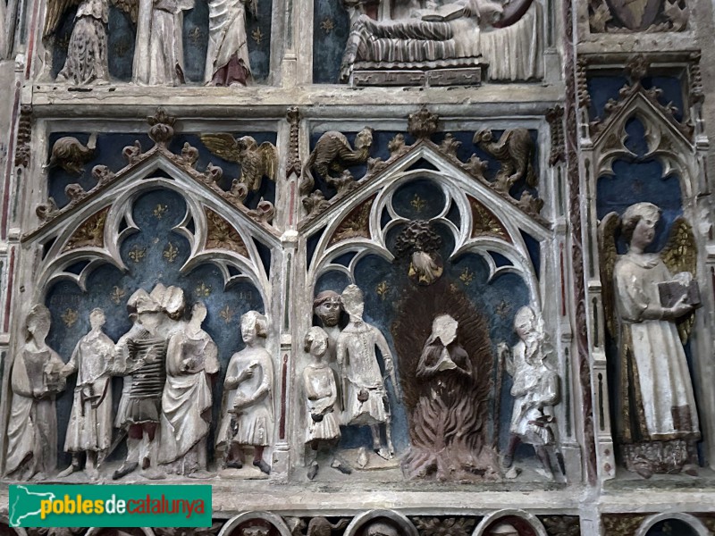 Montblanc - Retaule de Sant Bernat i Sant Bernabé