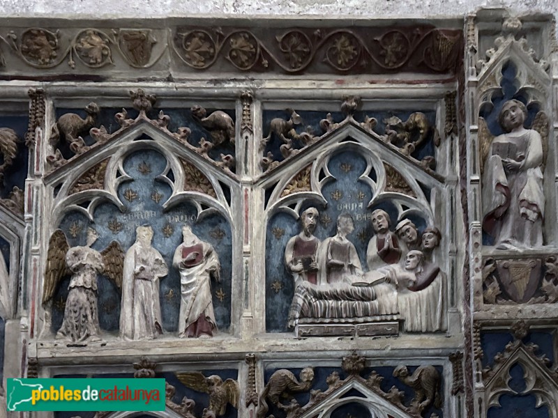 Montblanc - Retaule de Sant Bernat i Sant Bernabé