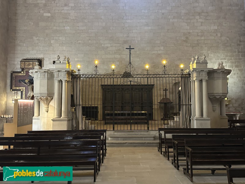 Montblanc - Església de Santa Maria la Major. Cor