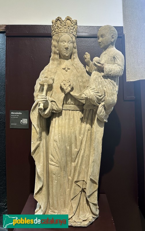 Montblanc - Museu de la Conca de Barberà. Marededéu, Mestre del Tallat, c. 1475-1510