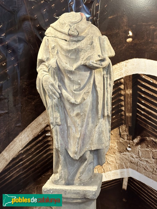 Montblanc. Museu de la Conca de Barberà. Escultures medievals procedent de l'església de Sant Miquel