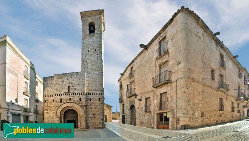 Montblanc - Església de Sant Miquel i palau del Castlà