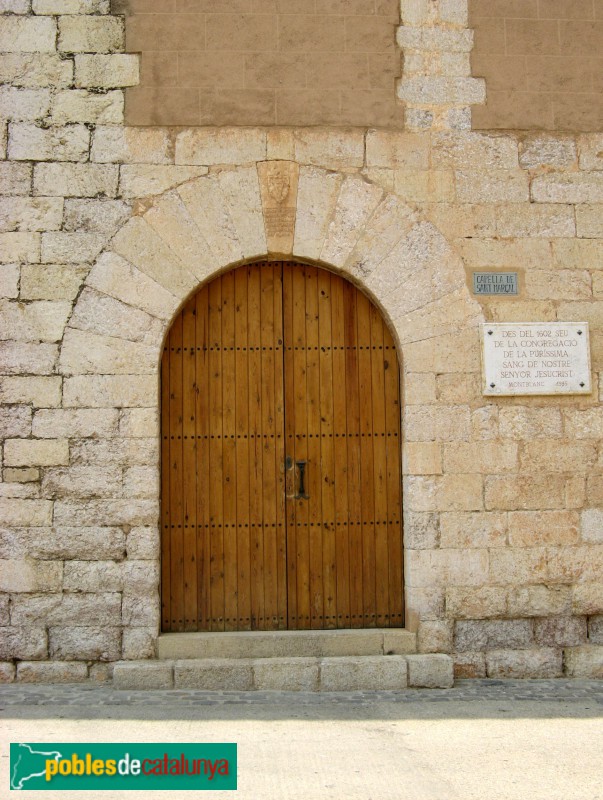 Montblanc - Església de Sant Marçal (Foto: Albert Esteves, 2009) Montblanc - Església de Sant Marçal