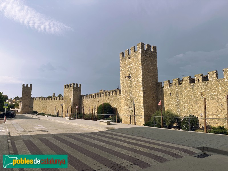 Montblanc - Muralla (Foto: Albert Esteves, 2025) Montblanc - Muralla