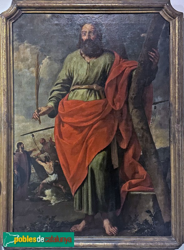 Montblanc - Museu d'Art Frederic Marès. Sant Andreu (Antoni Viladomat, c.1740)