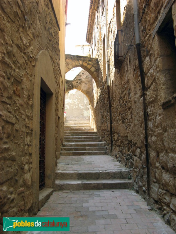 Montblanc - Carrer Plebania