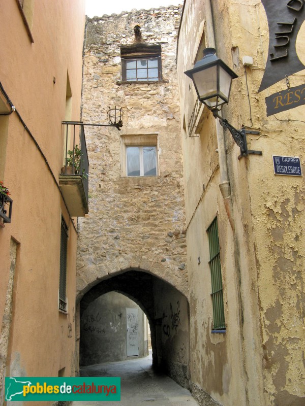 Montblanc - Volta del carrer Civaderia