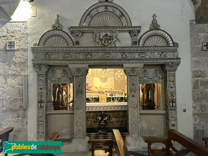 Montblanc - Santuari de la M.D. de la Serra. Capella renaixentista