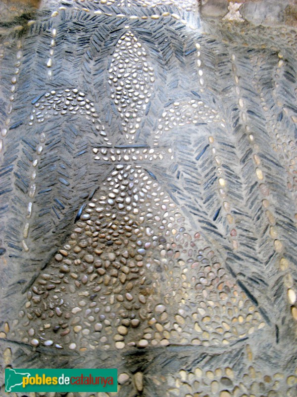 Montblanc - Hospital de Santa Magdalena, paviment original (Foto: Albert Esteves, 2009) Montblanc - Hospital de Santa Magdalena, paviment original