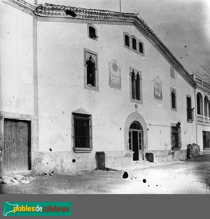 Sant Just Desvern - Can Pedrosa (Foto: Josep Salvany -Fons Salvany, Biblioteca de Catalunya-, 1915) Sant Just Desvern - Can Pedrosa