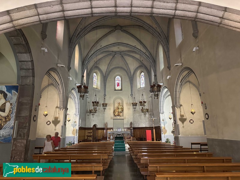 Sant Just Desvern - Església dels sants Just i Pastor (Foto: Albert Esteves, 2025) Sant Just Desvern - Església dels sants Just i Pastor