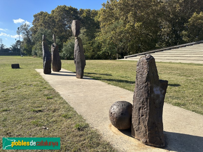Girona - Escultura <i>La Família</i>