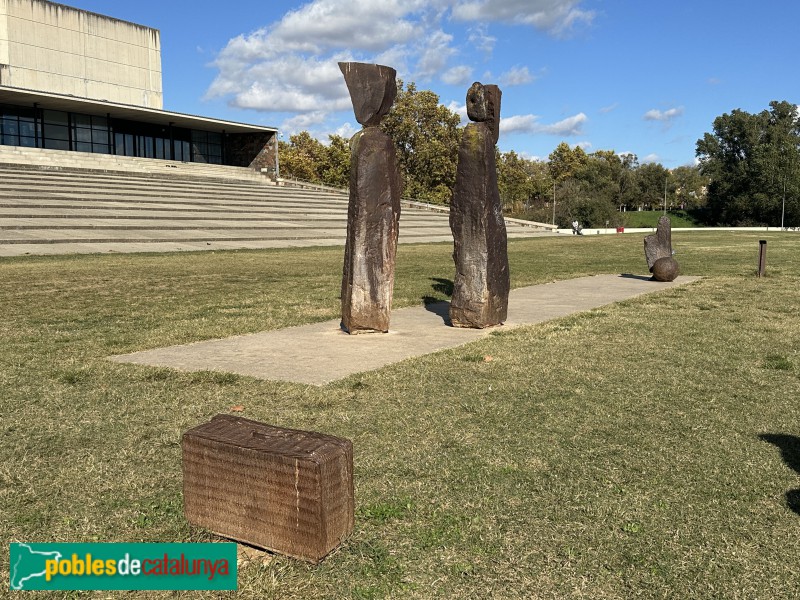 Girona - Escultura <i>La Família</i>