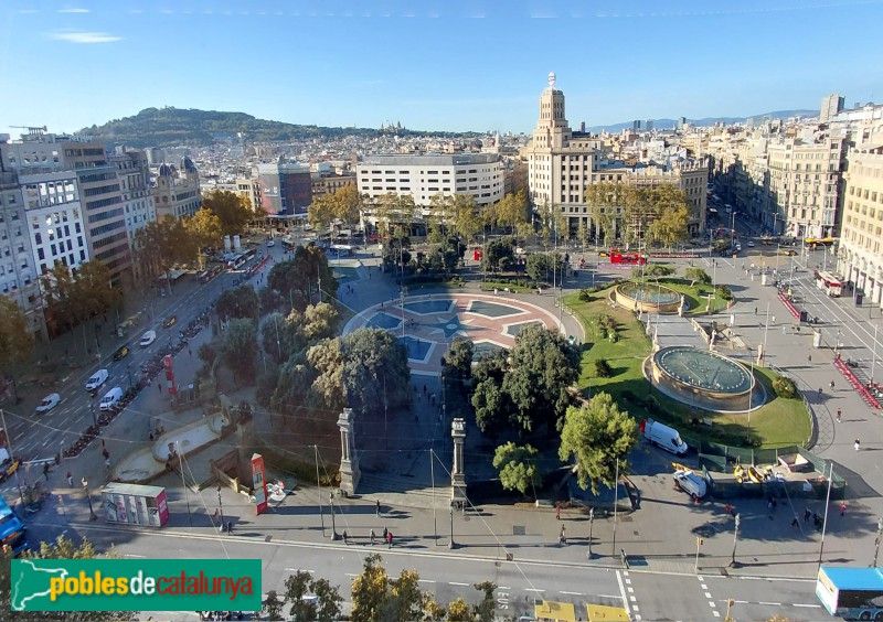 Barcelona - Plaça Catalunya (Foto: Sergi Suárez, 2025) Barcelona - Plaça Catalunya