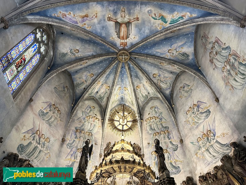 Terrassa - Basílica del Sant Esperit. Presbiteri (Foto: Albert Esteves, 2025) Terrassa - Basílica del Sant Esperit. Presbiteri