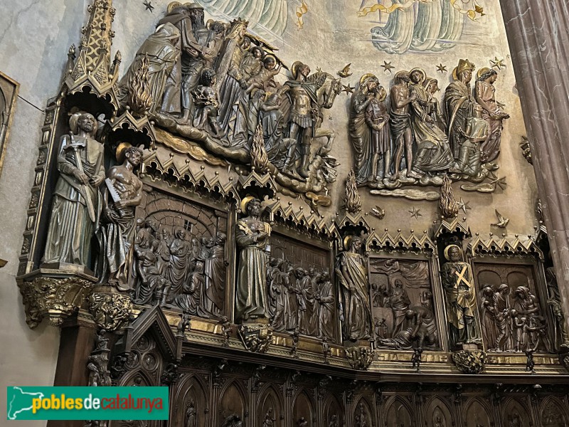 Terrassa - Basílica del Sant Esperit. Presbiteri (Foto: Albert Esteves, 2025) Terrassa - Basílica del Sant Esperit. Presbiteri