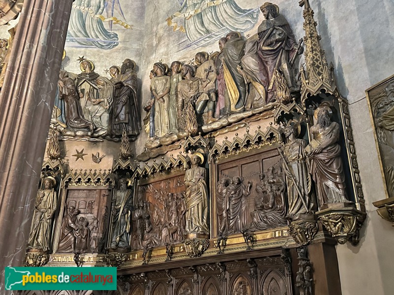 Terrassa - Basílica del Sant Esperit. Presbiteri (Foto: Albert Esteves, 2025) Terrassa - Basílica del Sant Esperit. Presbiteri