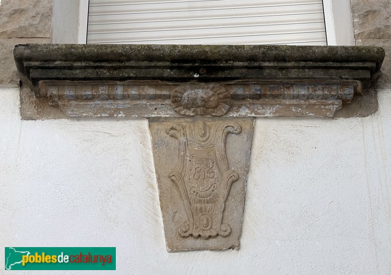 Aspa - Carrer Major. Detall (Foto: Albert Esteves, 2025) Aspa - Carrer Major. Detall