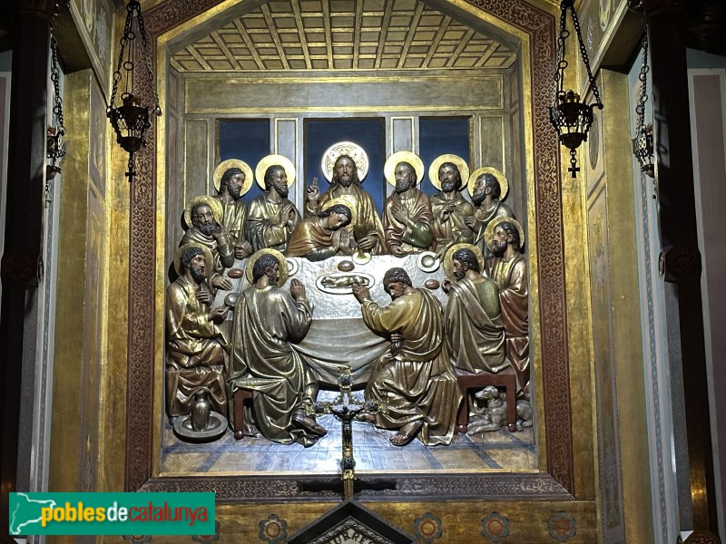 Terrassa - Basílica del Sant Esperit. Sant Sopar, de Rafael Solanic