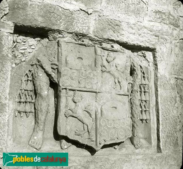 Alfés - Escut dels Remolins, senyors de Vinfaro