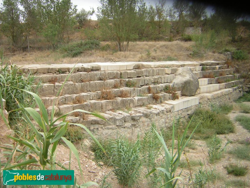 Alfés - Resclosa petita del riu Set