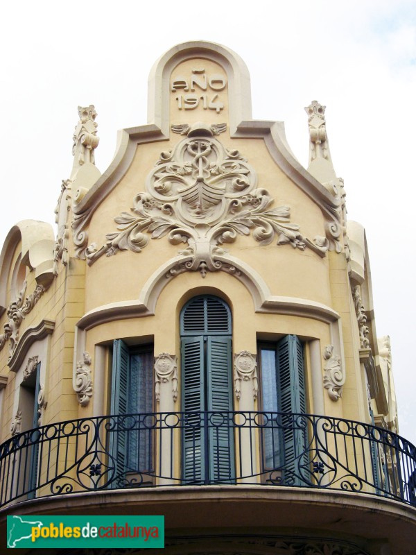 Terrassa - Cal Sastre d'Olesa (Foto: Albert Esteves, 2010) Terrassa - Cal Sastre d'Olesa