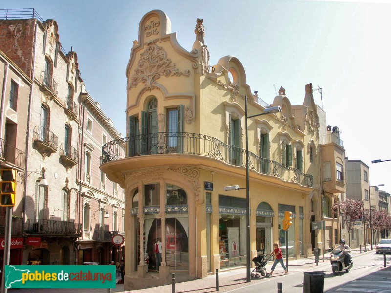 Terrassa - Cal Sastre d'Olesa (Foto: Valentí Pons, 205) Terrassa - Cal Sastre d'Olesa