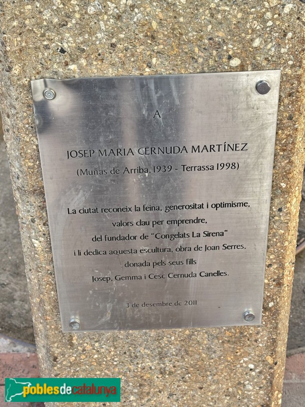 Terrassa - Escultura <i>La Sirena</i>