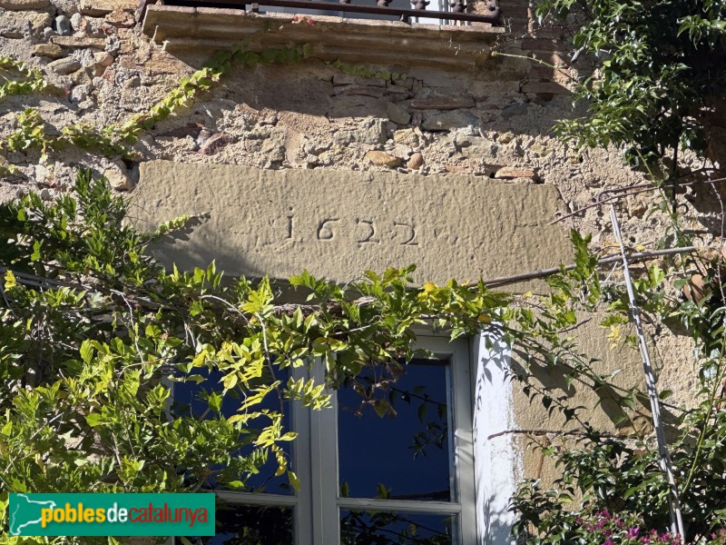 Sant Jordi Desvalls - Llinda, 1622 (Foto: Albert Esteves, 2025) Sant Jordi Desvalls - Llinda, 1622