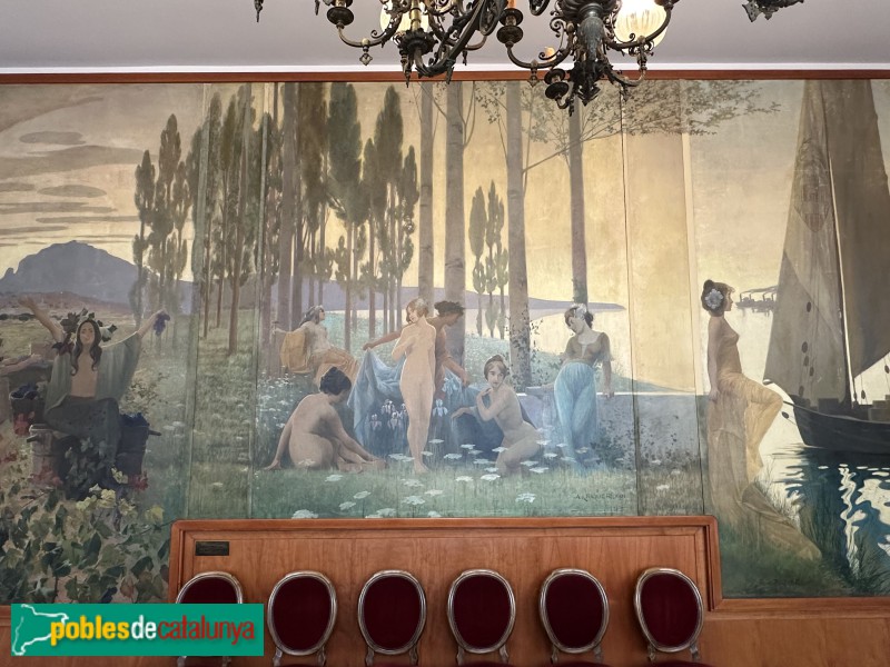 Terrassa - Casa Alegre de Sagrera (Foto: Albert Esteves, 2025) Terrassa - Casa Alegre de Sagrera