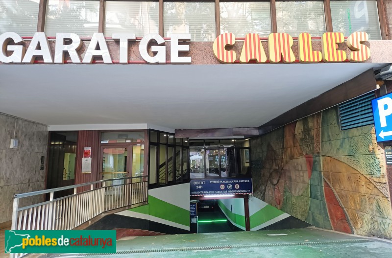 Barcelona - Mosaic del Garatge Carles