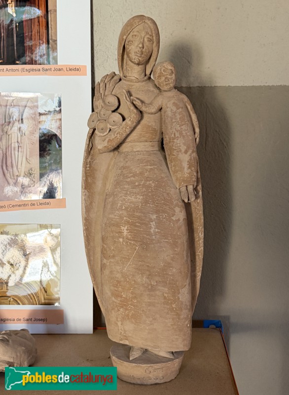 Montoliu de Lleida - Espai Jaume Gort. Marededéu de fang cru