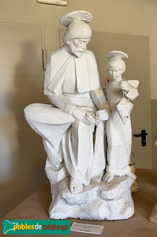 Montoliu de Lleida - Espai Jaume Gort. Sant Jaume del Peu del Romeu (guix)