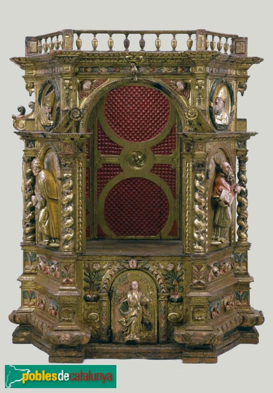 Museu de Lleida - Sagrari, proced. del retaule de Torres de Segre (Francesc Santacruz II, 1679-80 (Foto: <i>Museu de Lleida</i>)